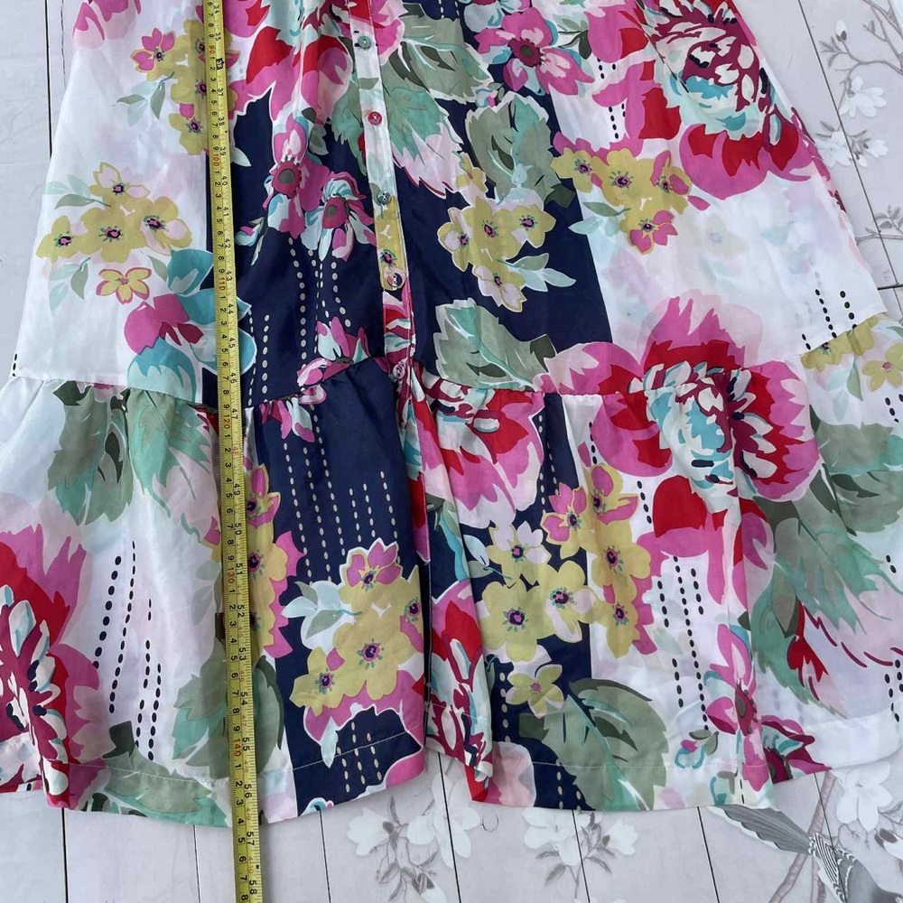 Johnny Was Multicolor Floral Maxi Dress - Picture 7 of 14